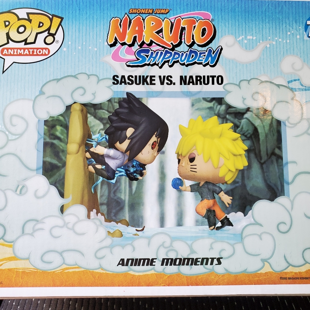 Naruto shippuden, sasuke vs naruto pop